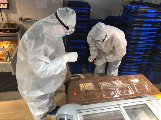 濮阳市市场监管局开展涉疫情防控水产品,冷冻畜禽肉抽检